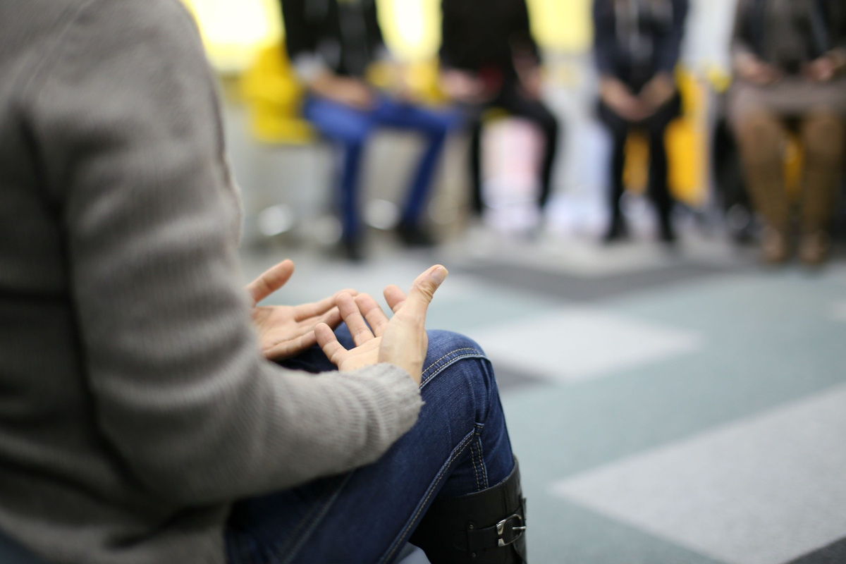 group therapy session