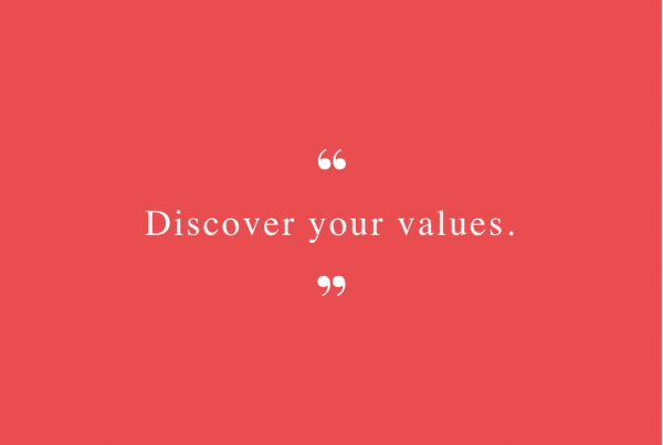 Discover your values quote